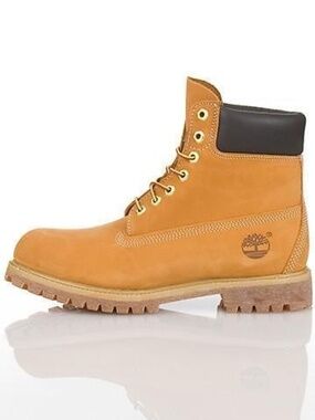 Timberland 6 Inch Premium Men Wheat Waterproof Suede Leather Boots 10061 Size 7W